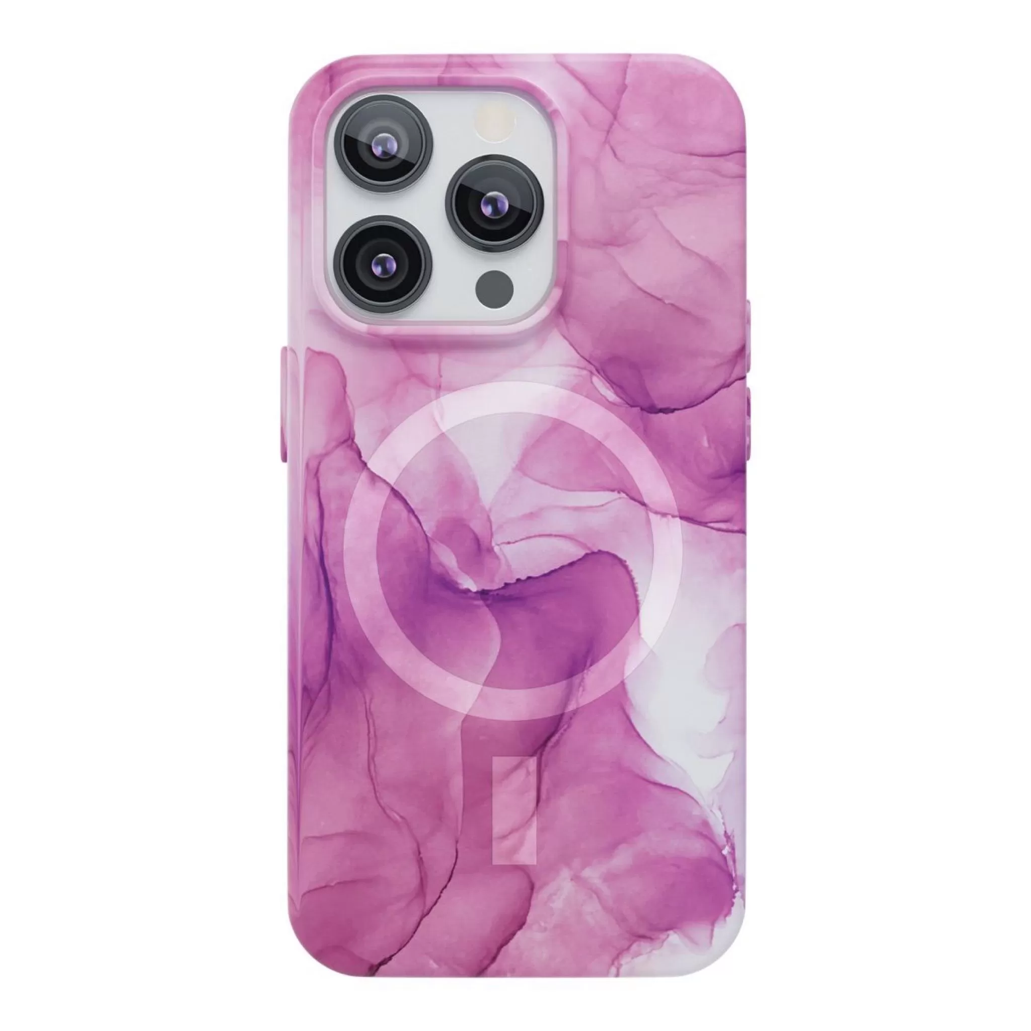 Чехол защитный “vlp” Splash case с MagSafe для iPhone 14 Pro, розовый