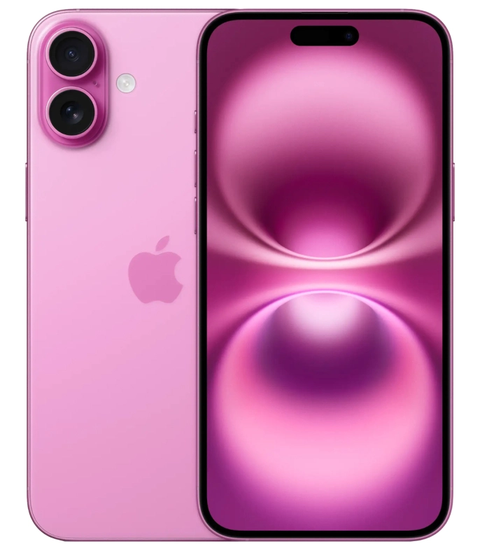 Apple iPhone 16 128 ГБ, розовый