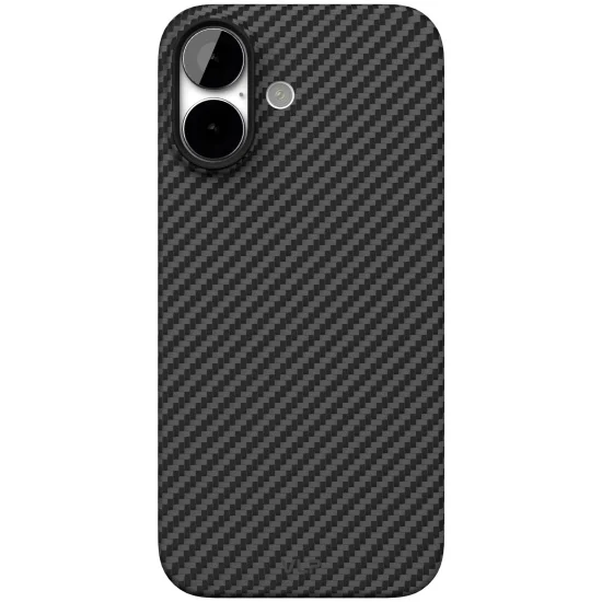 Чехол защитный "vlp" Kevlar Case с MagSafe для iPhone 17, черный