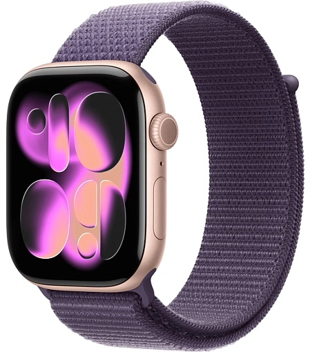 Apple Watch Series 11 Sport Loop 42 мм, розовое золото